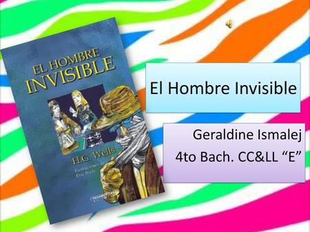 Geraldine Ismalej 4to Bach. CC&LL “E”