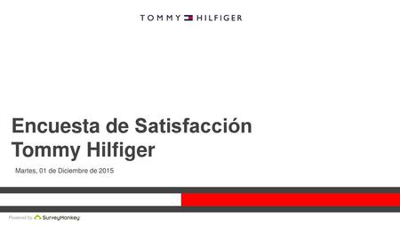 Encuesta de Satisfacción Tommy Hilfiger