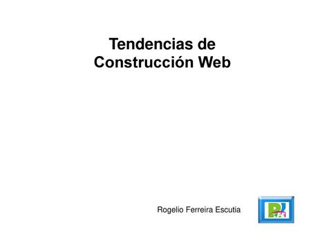 Tendencias de Construcción Web