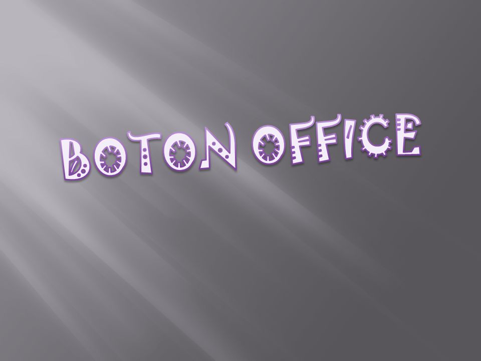 BOTON OFFICE. - ppt descargar