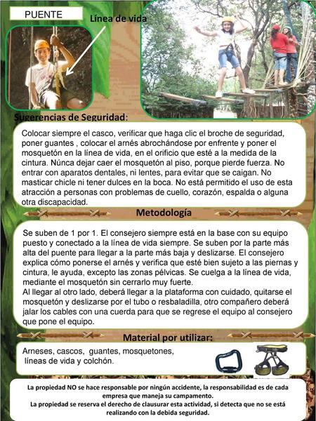 Sugerencias de Seguridad: