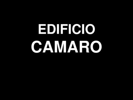EDIFICIO CAMARO.