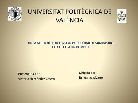 UNIVERSITAT POLITÈCNICA DE VALÈNCIA