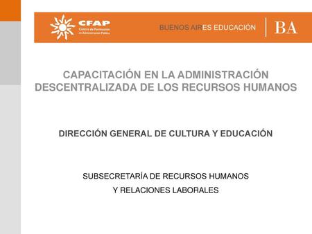 DIRECCIÓN GENERAL DE CULTURA Y EDUCACIÓN