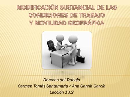 Carmen Tomás Santamaría / Ana García García