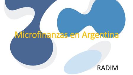 Microfinanzas en Argentina