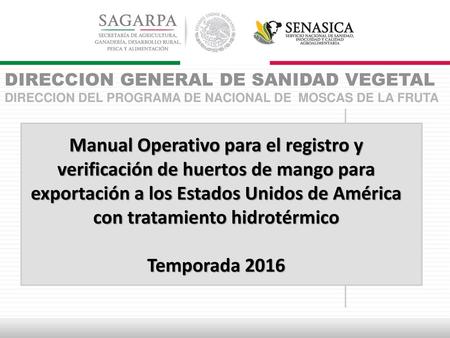 DIRECCION GENERAL DE SANIDAD VEGETAL