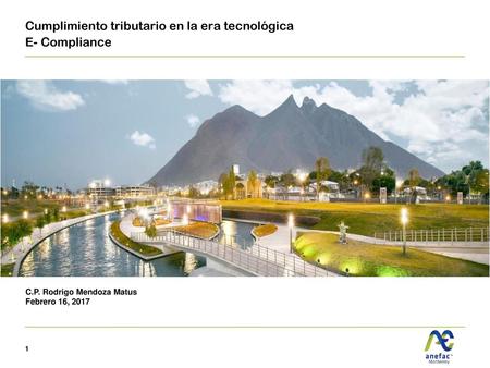 Cumplimiento tributario en la era tecnológica E- Compliance