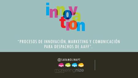 La innovación es una actitud