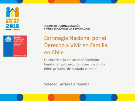 Estrategia Nacional por el Derecho a Vivir en Familia en Chile