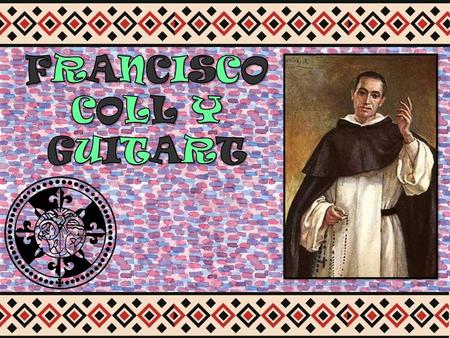 FRANCISCO COLL Y GUITART.