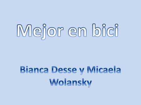 Bianca Desse y Micaela Wolansky