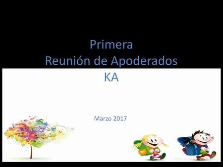 Primera Reunión de Apoderados KA