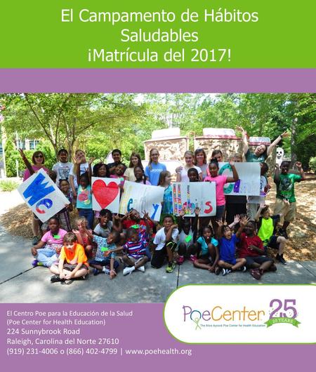 El Campamento de Hábitos Saludables