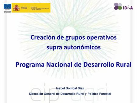 Programa Nacional de Desarrollo Rural
