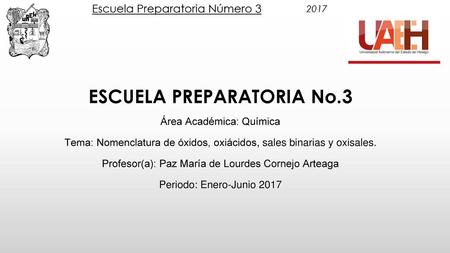 ESCUELA PREPARATORIA No.3