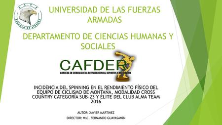 UNIVERSIDAD DE LAS FUERZAS ARMADAS