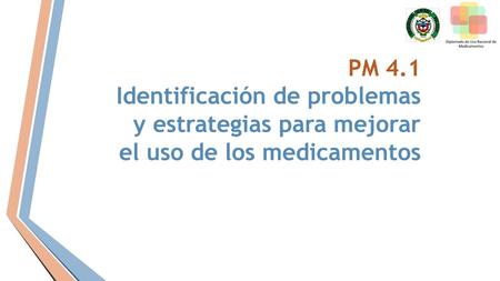 Contenido Identificación de problemas de uso