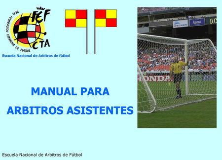 MANUAL PARA ARBITROS ASISTENTES