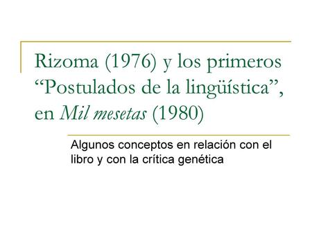 Algunos conceptos en relación con el libro y con la crítica genética