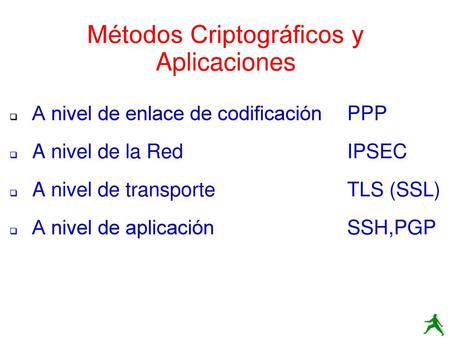 Métodos Criptográficos y Aplicaciones