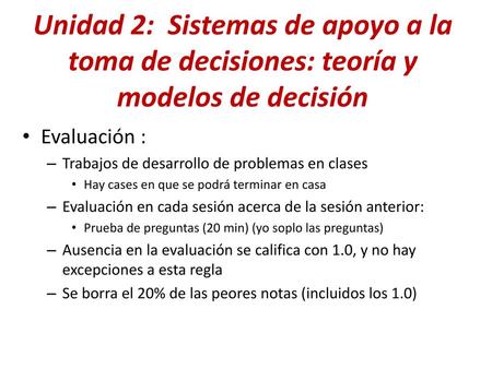 DSS Capítulo 1: definición, historia, componentes