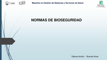 NORMAS DE BIOSEGURIDAD