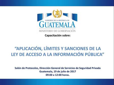 “APLICACIÓN, LÍMITES Y SANCIONES DE LA