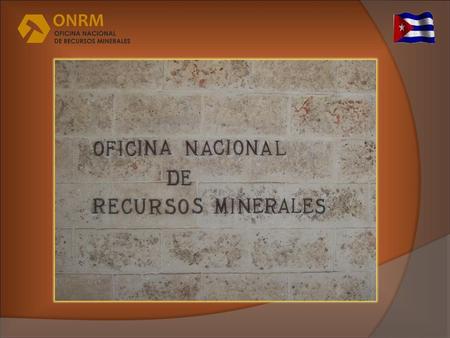 Oficina Nacional de Recursos Minerales