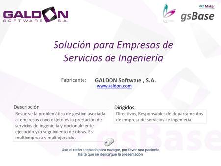 Solución para Empresas de Servicios de Ingeniería