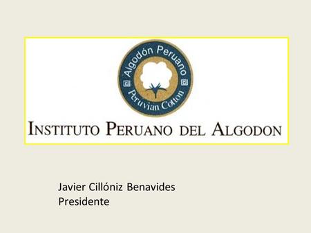 Javier Cillóniz Benavides