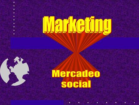 Marketing Mercadeo social.
