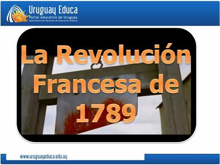 La Revolución Francesa de 1789