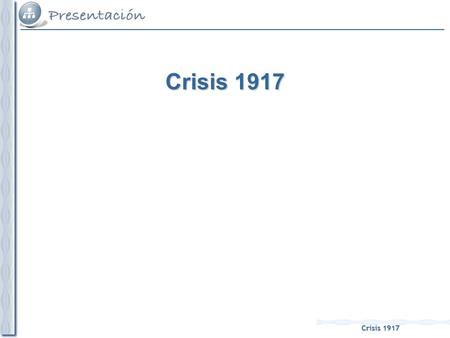 Crisis 1917.