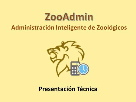 ZooAdmin Administración Inteligente de Zoológicos
