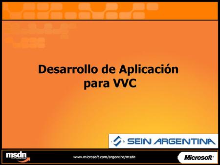 Desarrollo de Aplicación para VVC