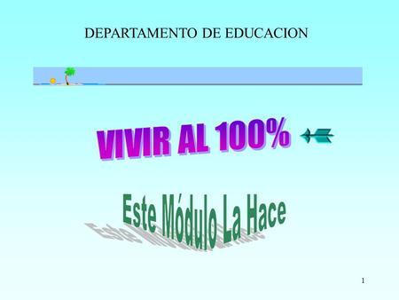 DEPARTAMENTO DE EDUCACION