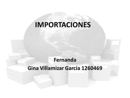 Fernanda Gina Villamizar García