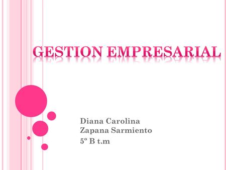 Diana Carolina Zapana Sarmiento 5º B t.m