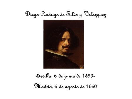 Diego Rodrigo de Silva y Velazquez