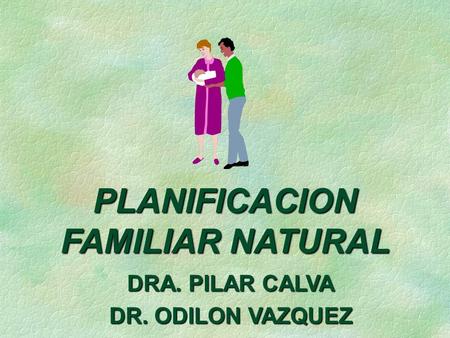 PLANIFICACION FAMILIAR NATURAL