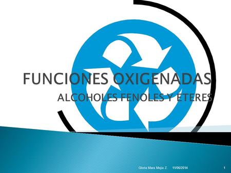 ALCOHOLES FENOLES Y ETERES