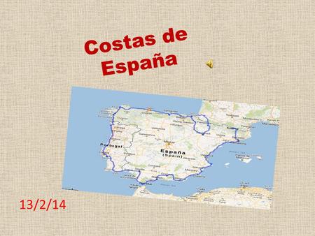 Costas de España 13/2/14.