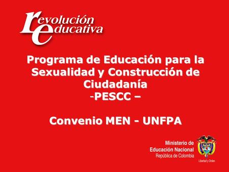 Programa de Educación para la Sexualidad y Construcción de Ciudadanía
