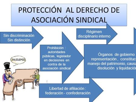 PROTECCIÓN AL DERECHO DE ASOCIACIÓN SINDICAL