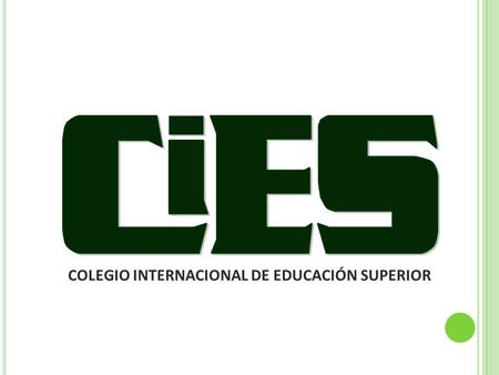 COLEGIO INTERNACIONAL DE EDUCACIÓN SUPERIOR