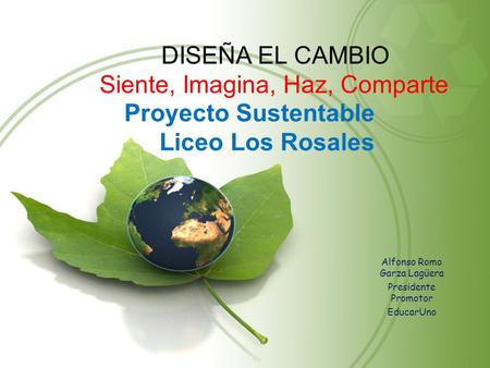 Proyecto Sustentable Liceo Los Rosales