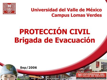 PROTECCIÓN CIVIL Brigada de Evacuación