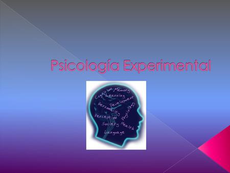 Psicología Experimental