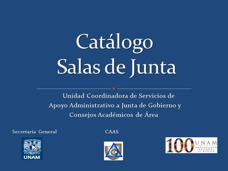 Catálogo Salas de Junta